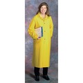 West Chester Protective Gear 35Ml Pvc Over Polyester 48" Raincoat - Yellow 4148/XL